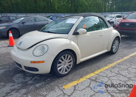 2009 Volkswagen New Beetle 2.5L z USA, uszkodzony, nr VIN 3VWRF31Y49M400081